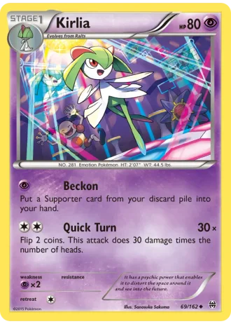 Kirlia #69/162 — BREAKthrough