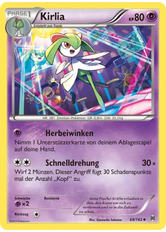 Kirlia #69/162 — TURBOstart