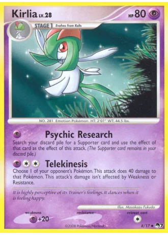 Kirlia #8/17 — POP Série 7