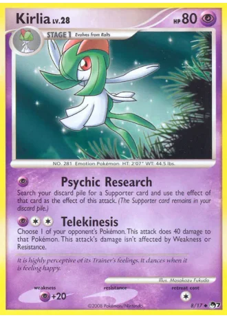 Kirlia #8/17 — POP Series 7