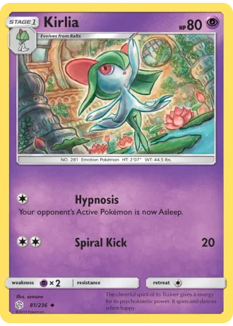 Kirlia #81/236 — Cosmic Eclipse