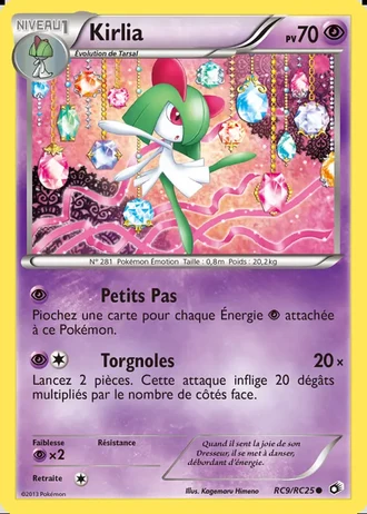 Kirlia RC9 — Collection Radieuse (Trésors Légendaires)