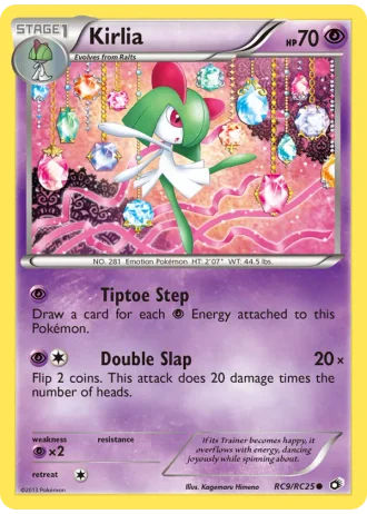 Kirlia RC9 — Radiant Collection (Legendary Treasures)