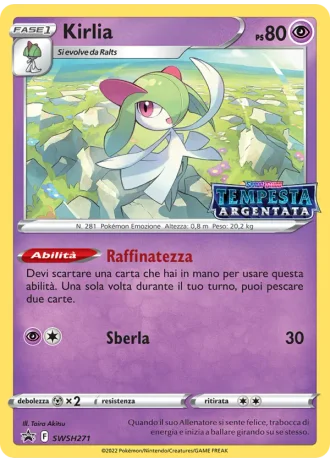Kirlia SWSH271 — Spada e Scudo Promos