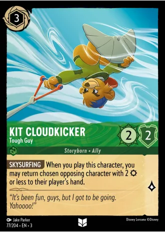 Kit Cloudkicker - Tough Guy #77/204 — Into the Inklands