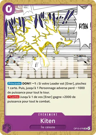 Kiten (OP15-076) — Aventure sur l'Île de Dieu (OP15-EB04)