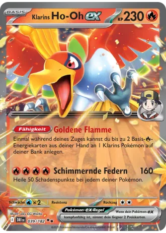 Klarins Ho-Oh ex #039/182 — Ewige Rivalen