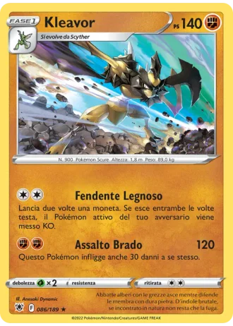 Kleavor #086/189 — Lucentezza Siderale