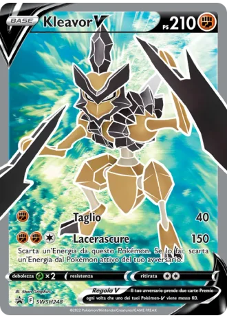 Kleavor V SWSH248 — Spada e Scudo Promos
