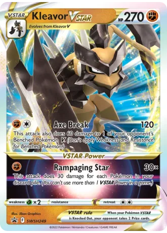 Kleavor VSTAR SWSH249 — Sword & Shield Promos