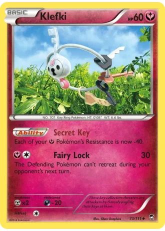 Klefki #73/111 — Furious Fists