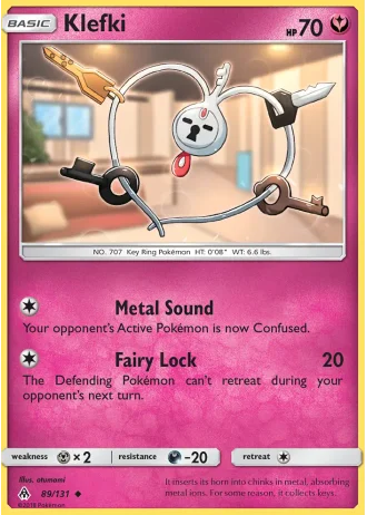 Klefki #89/131 — Forbidden Light