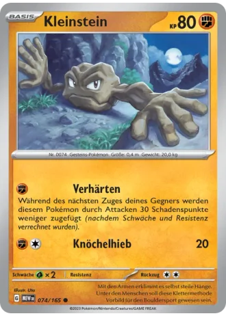 Kleinstein #074/165 — 151