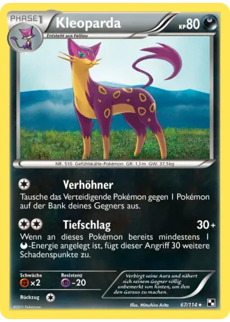 Kleoparda #67 — Schwarz & Weiß