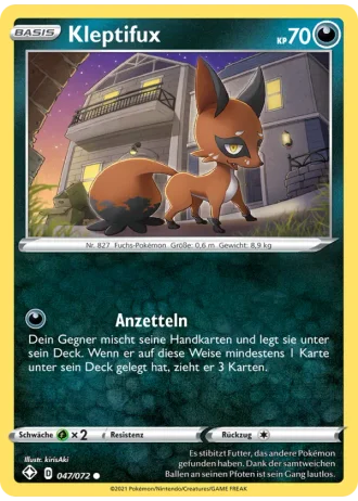 Kleptifux #47/72 — Glänzendes Schicksal