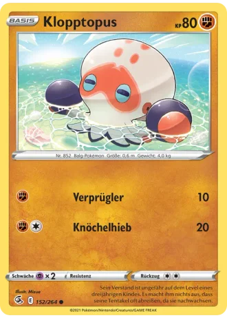 Klopptopus #152/264 — Fusionsangriff