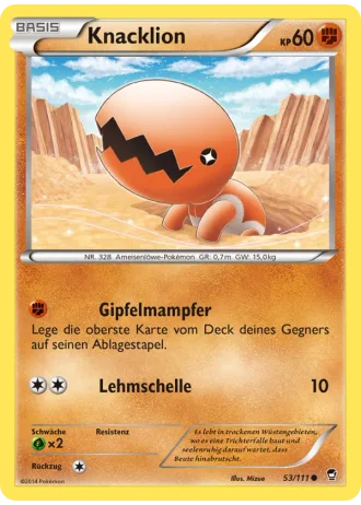 Knacklion #53/111 — Fliegende Fäuste