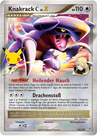 Knakrack C LV.X #145/147 — Klassische Sammlung (Celebrations)