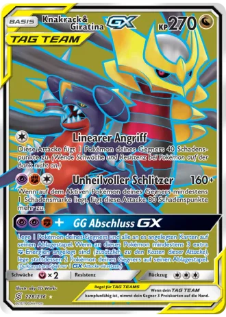 Knakrack & Giratina GX #228 — Bund der Gleichgesinnten