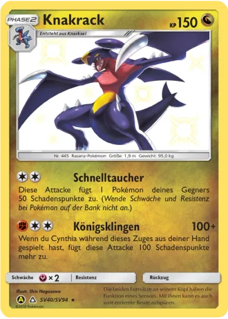 Knakrack SV40/94 — Schillernde Schatzkammer (Verborgenes Schicksal)