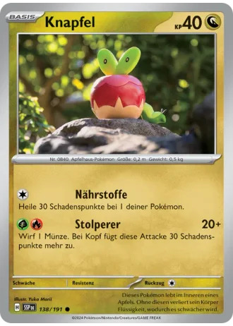 Knapfel #138/191 — Stürmische Funken