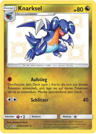 Knarksel SV39/94 — Schillernde Schatzkammer (Verborgenes Schicksal)