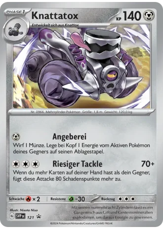Knattatox #121 — Karmesin & Purpur Promos