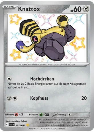 Knattox #192/91 — Paldeas Schicksale