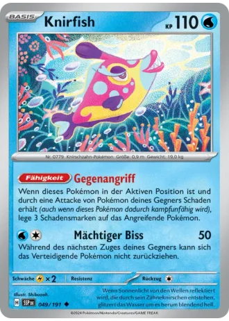 Knirfish #049/191 — Stürmische Funken