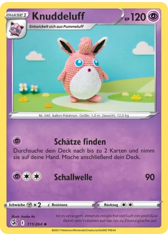 Knuddeluff #111/264 — Fusionsangriff