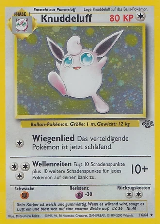 Knuddeluff #16/64 — Dschungel