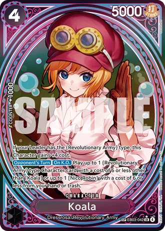 Koala (EB03-042) (Alternative Art 2) — ONE PIECE Heroines Edition (EB03)
