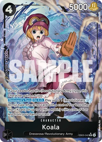 Koala (EB03-042) (Alternative Art) — ONE PIECE Heroines Edition (EB03)