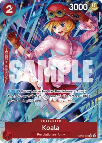 Koala (OP05-006) (Alternative Art) — One Piece The Best (PRB01)