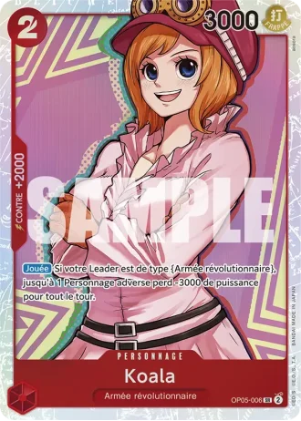 Koala (OP05-006) (Alternative Art) — ONE PIECE CARD THE BEST (PRB01)