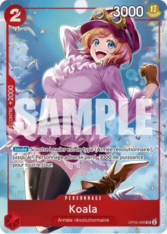 Koala (OP05-006) (Alternative Art) — PROMO