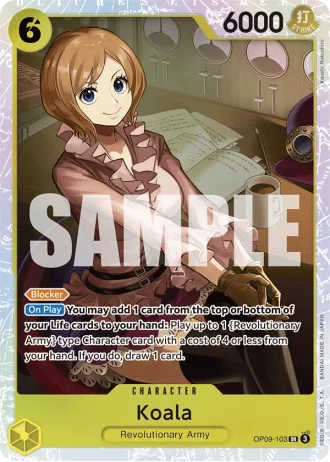 Koala (OP09-103) — Emperors in the New World (OP09)