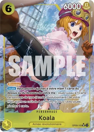 Koala (OP09-103) (Alternative Art) — Les Nouveaux Empereurs (OP09)