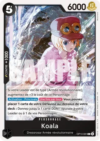 Koala (OP13-081) — Successeurs (OP13)