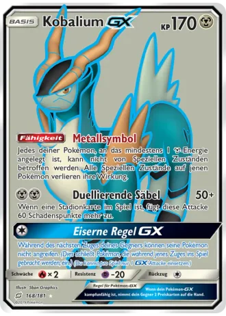 Kobalium GX #168 — Teams sind Trumpf