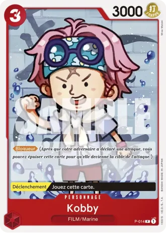 Kobby (P-014) (Jolly Roger Foil) — ONE PIECE CARD THE BEST (PRB01)