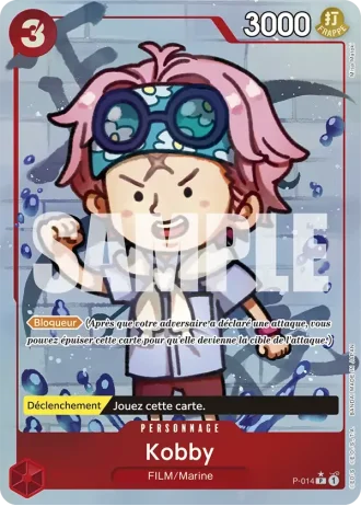 Kobby (P-014) (Reprint) — ONE PIECE CARD THE BEST (PRB01)