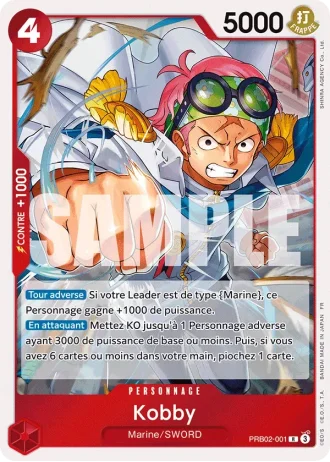 Kobby (PRB02-001) — ONE PIECE CARD THE BEST vol.2 (PRB02)