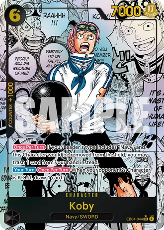Koby (EB04-044) (Alternative Art 2) — Adventure on Kami's Island (OP15-EB04)