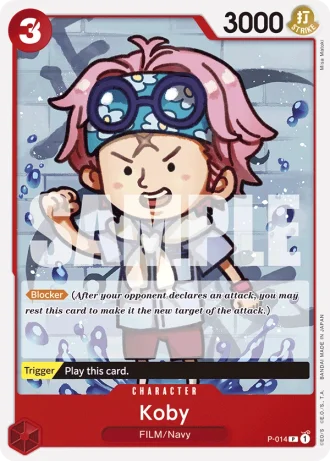 Koby (P-014) (Reprint) — One Piece The Best (PRB01)