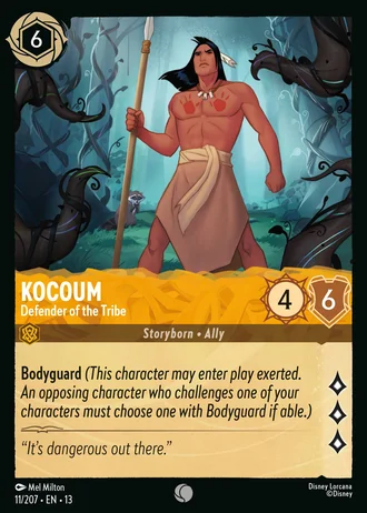 Kocoum - Defender of the Tribe #11/261 — Attack of the Vine!