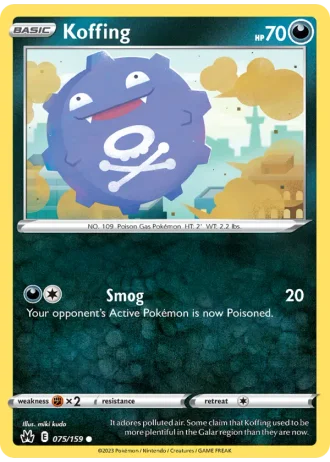 Koffing #075 — Crown Zenith