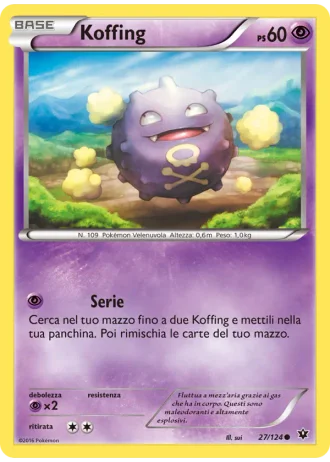Koffing #27/124 — Destini Incrociati