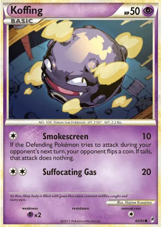 Koffing #60/95 — Call of Legends