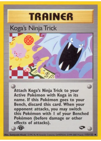 Koga's Ninja Trick #115 — Gym Challenge